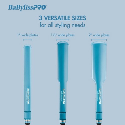 BaBylissPRO 2" Blue Nano Titanium Ceramic Flat Iron