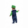 Super Mario Luigi Posh Infant Costume, 12-18 Months - 3 of 4