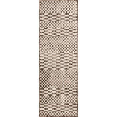 Nuloom Nikita Faded Geometric Pet Friendly Machine Washable Area Rug