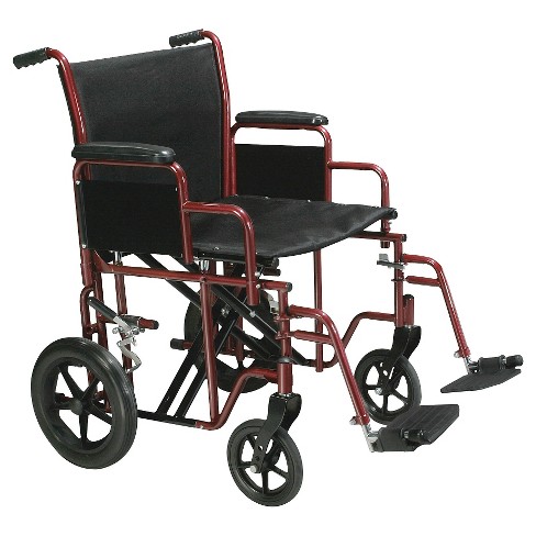 McKesson Wheelchair, 20 in Seat Width