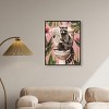Art Remedy Raccoon Tropical Bathroom Tropical Bathroom Wall Art Framed - 2 of 4