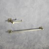 Elegant Lighting Isla 2-Piece Bathroom Hardware Set in Brushed Gold - 3 of 4