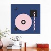 Pink Circle and Blue Square by Alisa Galitsyna Unframed Wall Canvas - iCanvas - 2 of 4