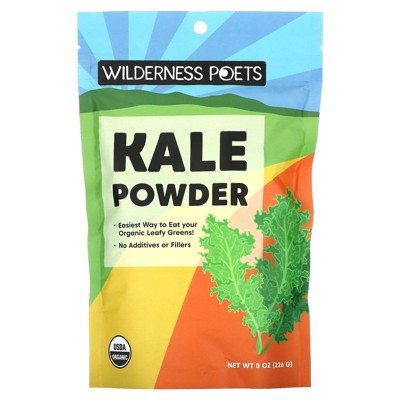 Wilderness Poets Organic Kale Powder, 8 oz (226 g)