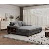 VASIP Convertible Oversized Double Lounge Chair - Fluffy Corduroy Fabric, Combination Design，Modern Sleeper Sofa Chair，for Living Room，Apartment - 2 of 4