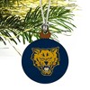 Fort Valley State University Primary Logo Mini Small Tiny Wood Christmas Tree Holiday Ornament - 3 of 4
