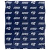 Georgia Southern University Logo Pattern Silky Touch Blanket White 50x60 - 2 of 4