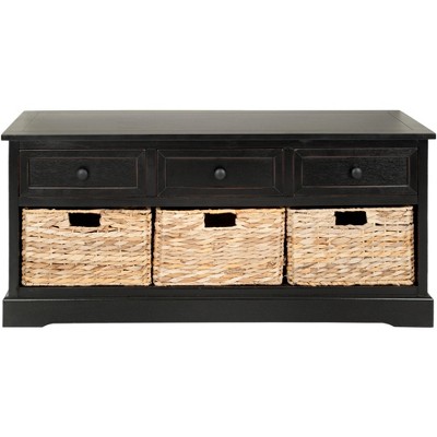 Damien 3 Drawer Storage Bench  - Safavieh