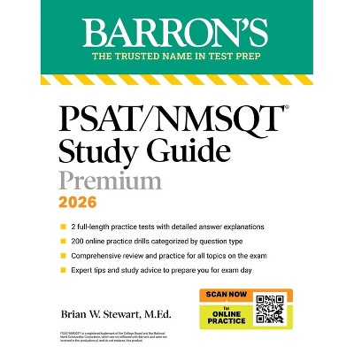 Psat/NMSQT Premium Study Guide, 2026: 2 Practice Tests + Comprehensive Review+ 200 Online Drills - (Barron's Test Prep) (Paperback)