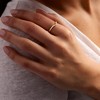 RS Pure by Ross-Simons 0.15 ct. t.w. Diamond Chevron Ring in 14kt Yellow Gold - 4 of 4