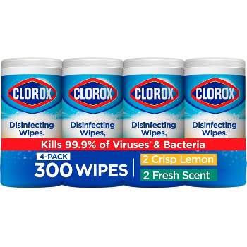 Clorox Disinfecting Wipes Value Pack - 300ct/4pk