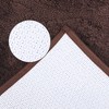 REGALWOVEN Geometry Pattern Soft Shaggy Absorbent Non Slip Shaggy Bath Floor Mat 1 Pc - 4 of 4