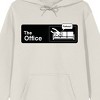 The Office Parkour! Adult Sand Hoodie - 2 of 2