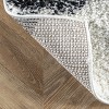Nuloom Avery Herringbone Cozy Shag Black & White Indoor Area Rug - 4 of 4