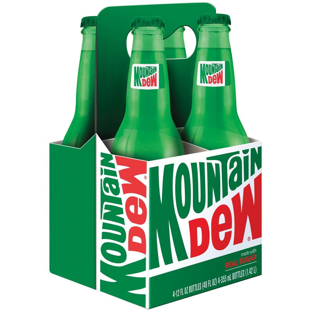 UPC 012000109577 product image for Mountain Dew Citrus Soda 12 oz, 4 pk | upcitemdb.com