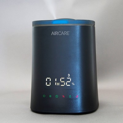 Black Ultrasonic Cool Mist Humidifier with LED Nightlight