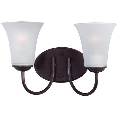 Maxim Lighting Logan 2 - Light Vanity in  Oil Rubbed Bronze