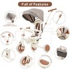 7 in 1 Baby Tricycle,Foldable Toddler Tricycle with Removable and Adjustable Parent Handle,Toddler Push Bike with Removable Pedal-3irtyhousy - 3 of 4
