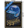 Trends International MLB Kansas City Royals - Neon Helmet 23 Unframed Wall Poster Prints - 3 of 4