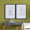 GlasFlength Wall Art Wall Decoration Paintings Wall Art Prints Wall Picture wall art canvas Simple for Living Room, White, 20"*1"*28" - 2 of 4