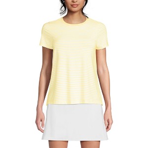 Lands' End Women's Power Performance Short Sleeve Crewneck Tee - 1 of 4