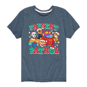 Boys' - Paw Patrol - Present Patrol Short Sleeve Graphic T-Shirt - 1 of 4