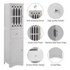 NicBex 63.8" Modern Matte Finish Bathroom Cabinet with Adjustable Shelves,2 Doors&1 Drawer,Freestanding Storage Cabinet for Bathroom - 4 of 4