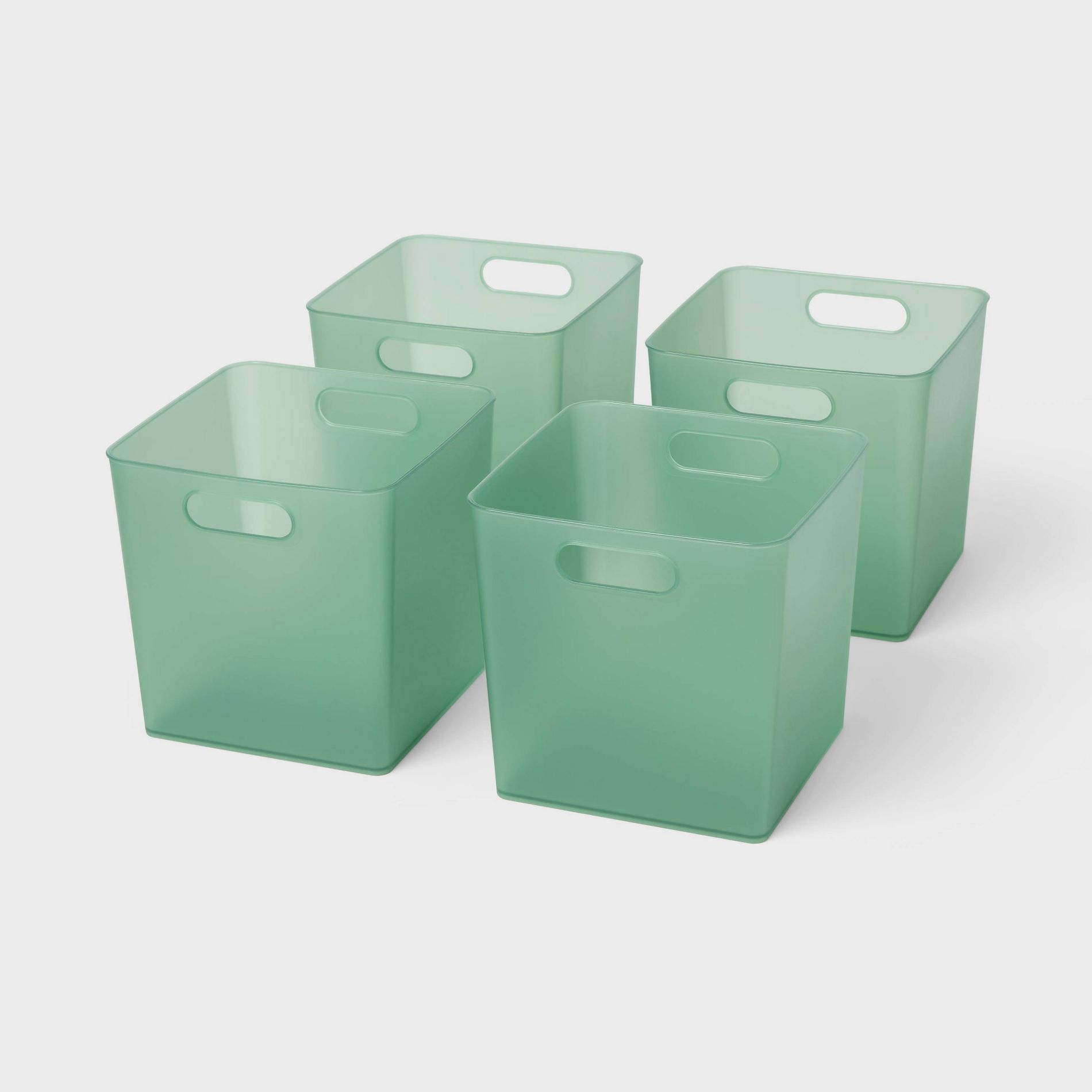 6''x6.2'' 4pk Mini Decorative Storage Bin - Brightroom™