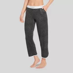 Jockey Generation™ Women's Retro Vibes Ribbed Pajama Pants - Charcoal Heather XL