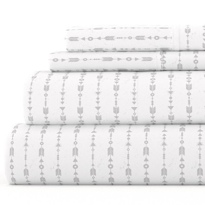 Printed Patterns 4PC Sheet Set - Extra Soft, Easy Care - Becky Cameron