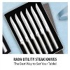 Rada Kitchen Knives Boxed Set, 6 Piece Utility Steak Knife Stainless Steel Blade Cutlery Gift Set, for Kitchen or Table - 3 of 4