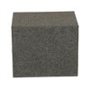 QPower 10 Inch Heavy-Duty Single Sealed Carpet Covered Durable Car Audio Vehicle Subwoofer Enclosure Woofer Box, Charcoal Gray - 4 of 4
