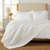 Market & Place 100% Cotton Waffle Striped Bed Blanket - 2 of 4