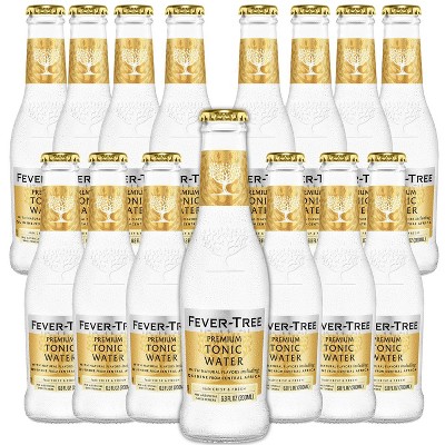 Fever Tree Tonic Water - Premium Quality Mixer - Refreshing Beverage for Cocktails & Mocktails 200ml Bottles