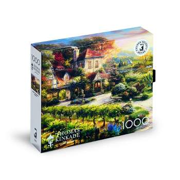 Silver Select Thomas Kinkade Wine Country Living 1000pc Puzzle