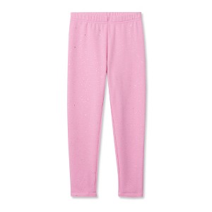 Lands' End Lands' End Kids Fleece Lined Leggings - 1 of 2