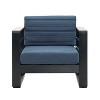 Modern Tufted Upholstered Giovanna Club Chair Arm Chair for Bedroom and living room-Christopher Knight Home - 2 of 4