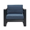 Modern Tufted Upholstered Giovanna Club Chair Arm Chair for Bedroom and living room-Christopher Knight Home - image 2 of 4