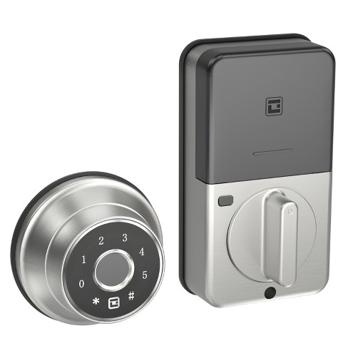 Honeywell Digital Deadbolt Door Lock With Electronic Keypad - Matte Silver  : Target