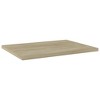 vidaXL Bookshelf Boards 8 pcs Sonoma Oak 15.7 in.x11.8 in.x0.6 in. Engineered Wood - 2 of 4