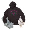 Simply Sage Market Women's Graphic Hoodie Hamptons Sports Club Tennis - 2 of 3