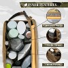 Pavilia Tactical Toiletry Bag for Men, Hygiene Travel Bag, Military Dopp Kit, Water Resistant Molle Pouch, Shaving Grooming Organizer Case - 3 of 4