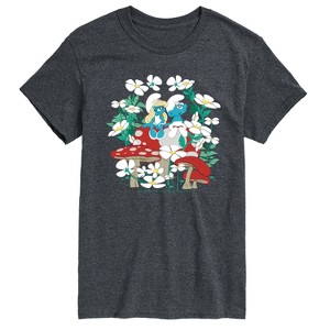 Men's - Smurfs - Nature Short Sleeve Graphic T-Shirt - 1 of 3