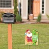 Big Dot of Happiness Tropical Christmas - Outdoor Lawn Sign - Beach Santa Holiday Party Yard Sign - 1 Piece - 2 of 4