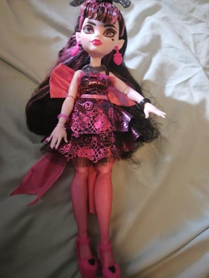 Monster High Draculaura Fashion Doll in Monster Ball Party Dress with  Accessories