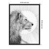 Amanti Art Sun and Lion by Ec Mazur Framed Canvas Wall Art - 3 of 4