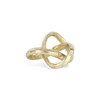 Cheung's Kompo Modern Gold Abstract Infinite Knot Décor - 2 of 4