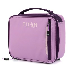 Titan by Arctic Zone Horizontal Fridge Cold Lunch Box With Ice Walls - 1 of 4