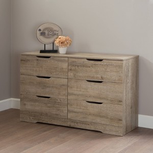 Holland 6 Drawer Double Dresser - South Shore - 1 of 4