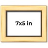 PosterPalooza | Photo Size Simple Gold Picture Frame - UV Acrylic, Foam Board Backing, Hanging Hardware - 2 of 4